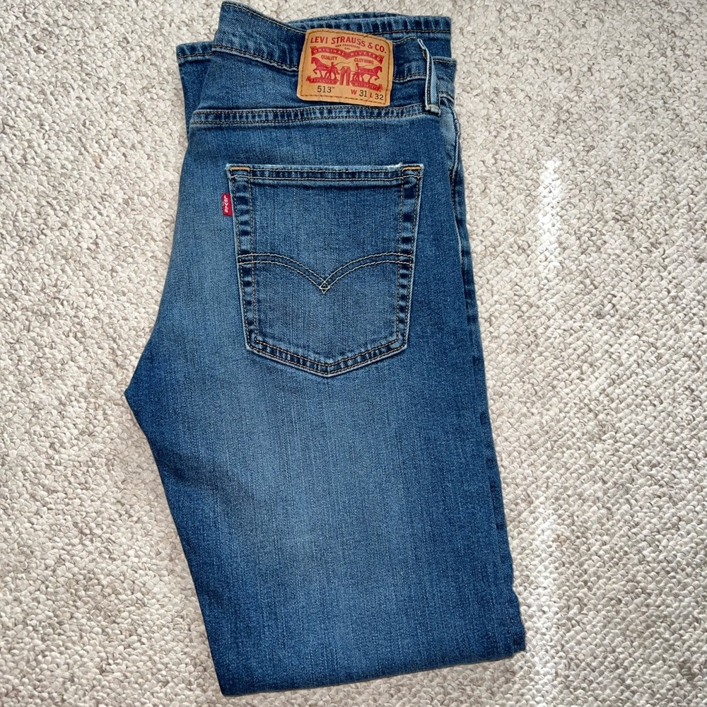 Men’s Levi Medium Wash Jeans 513 | 31x32